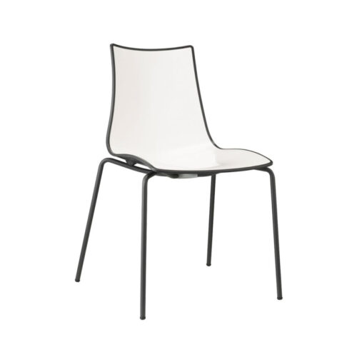 Sedia Zebra bicolore Scab Design (Set da 2 pezzi)